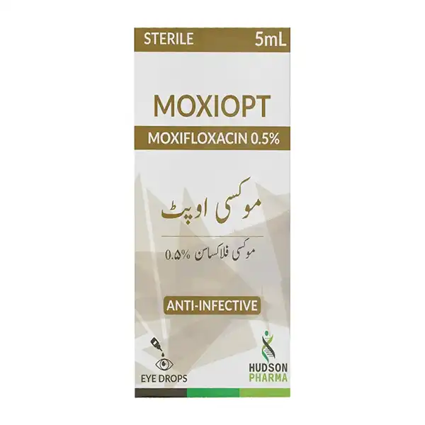 Moxiopt Eye Drops 0.5% 5ml 1s